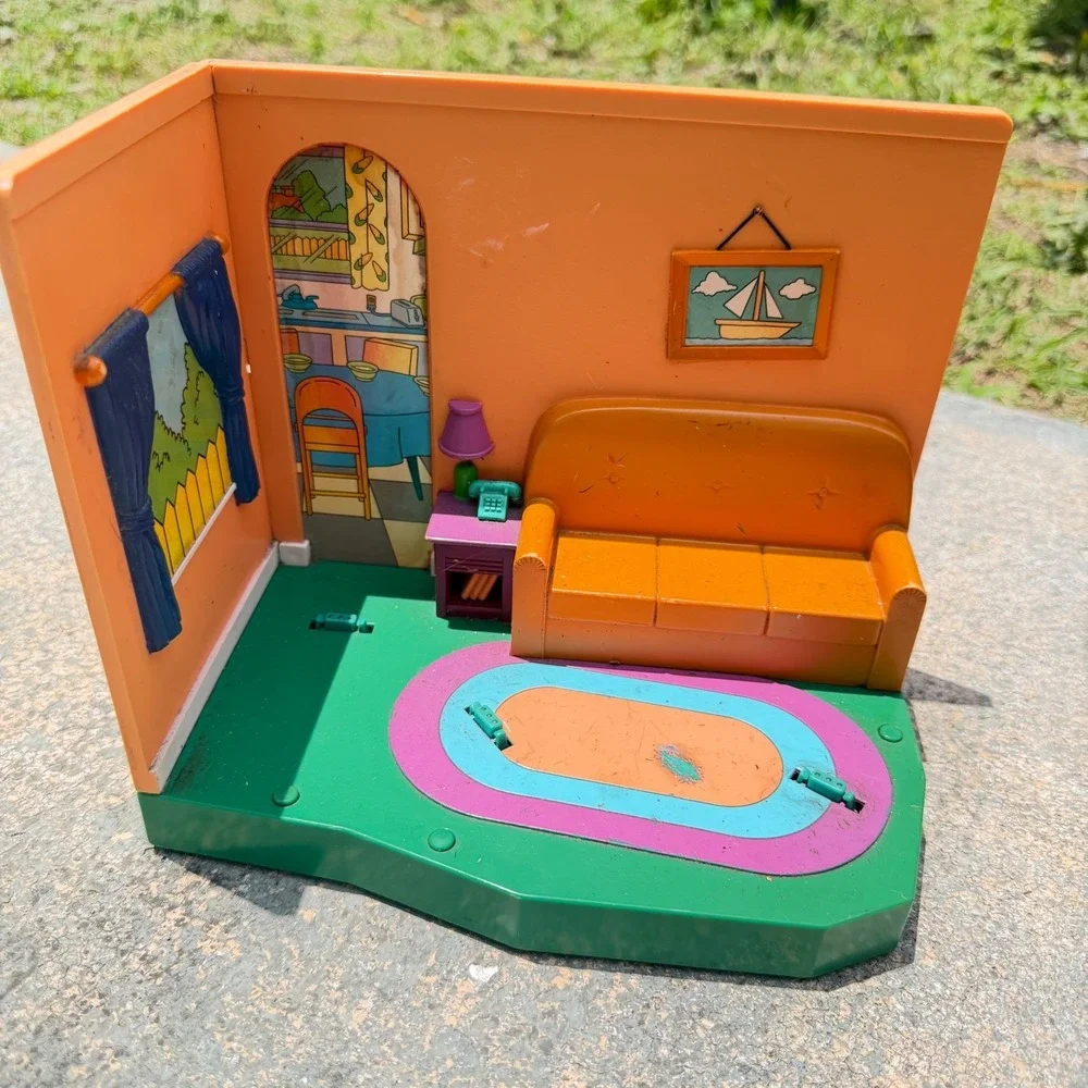 The Simpsons World of Springfield Playset Lot 6 Sets 2 Figures Playmates Vintage